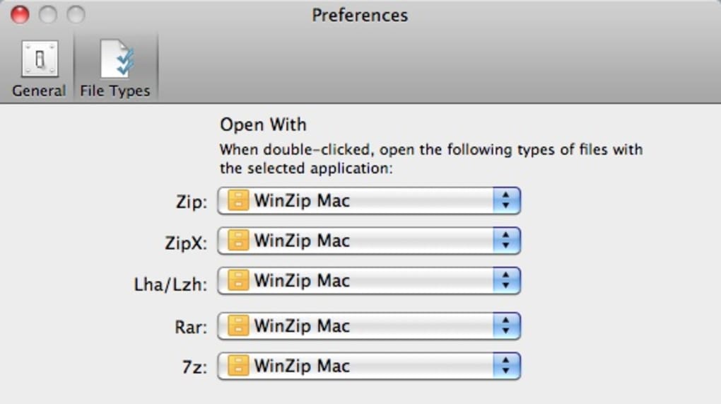 winzip for mac how to use